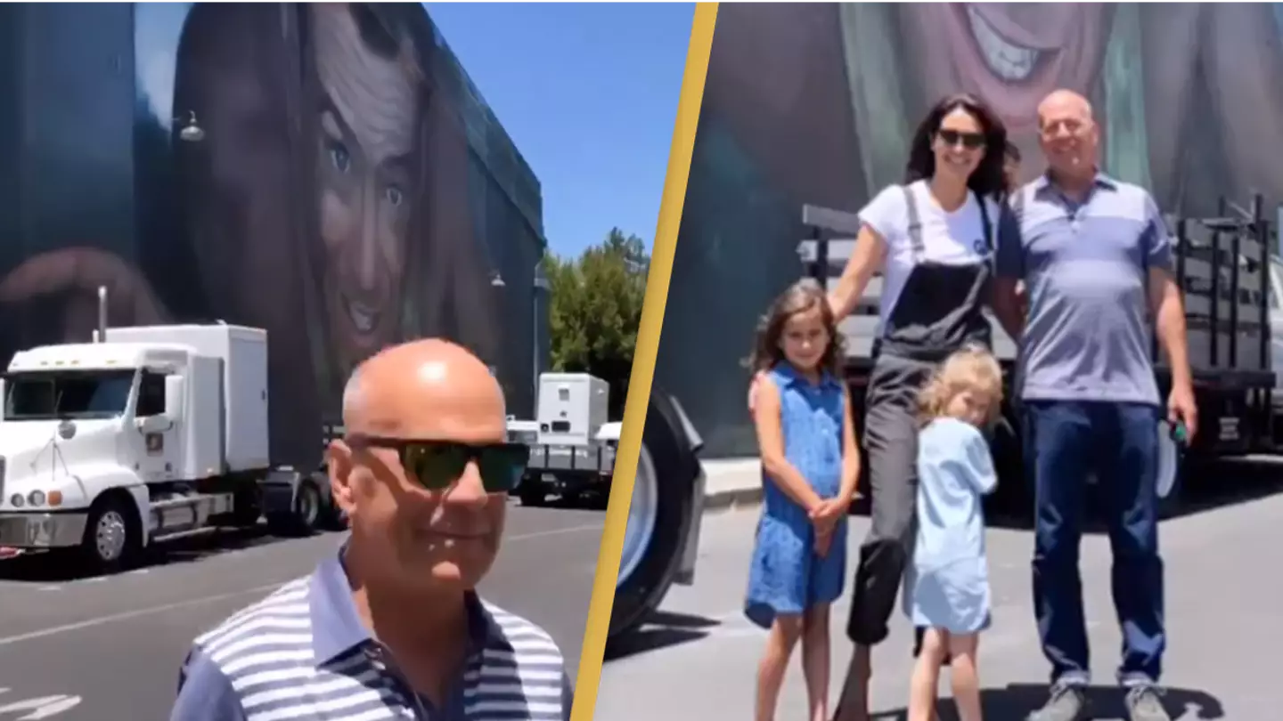 Emma Heming Willis celebrates Die Hard’s 35 year anniversary with throwback video of Bruce visiting mural