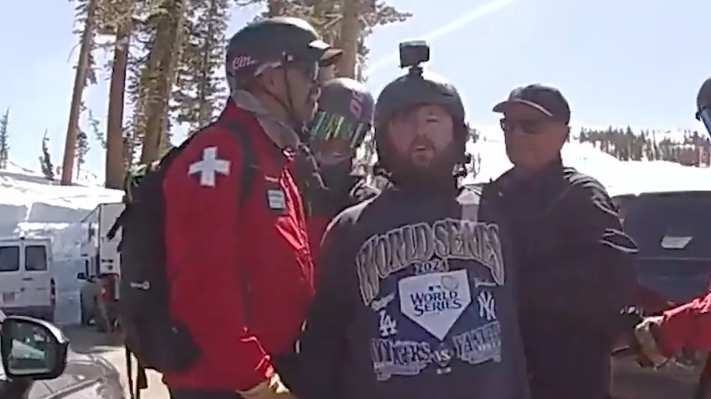 Shocking bodycam footage shows moment Haley Joel Osment is arrested for multiple offences at ski resort