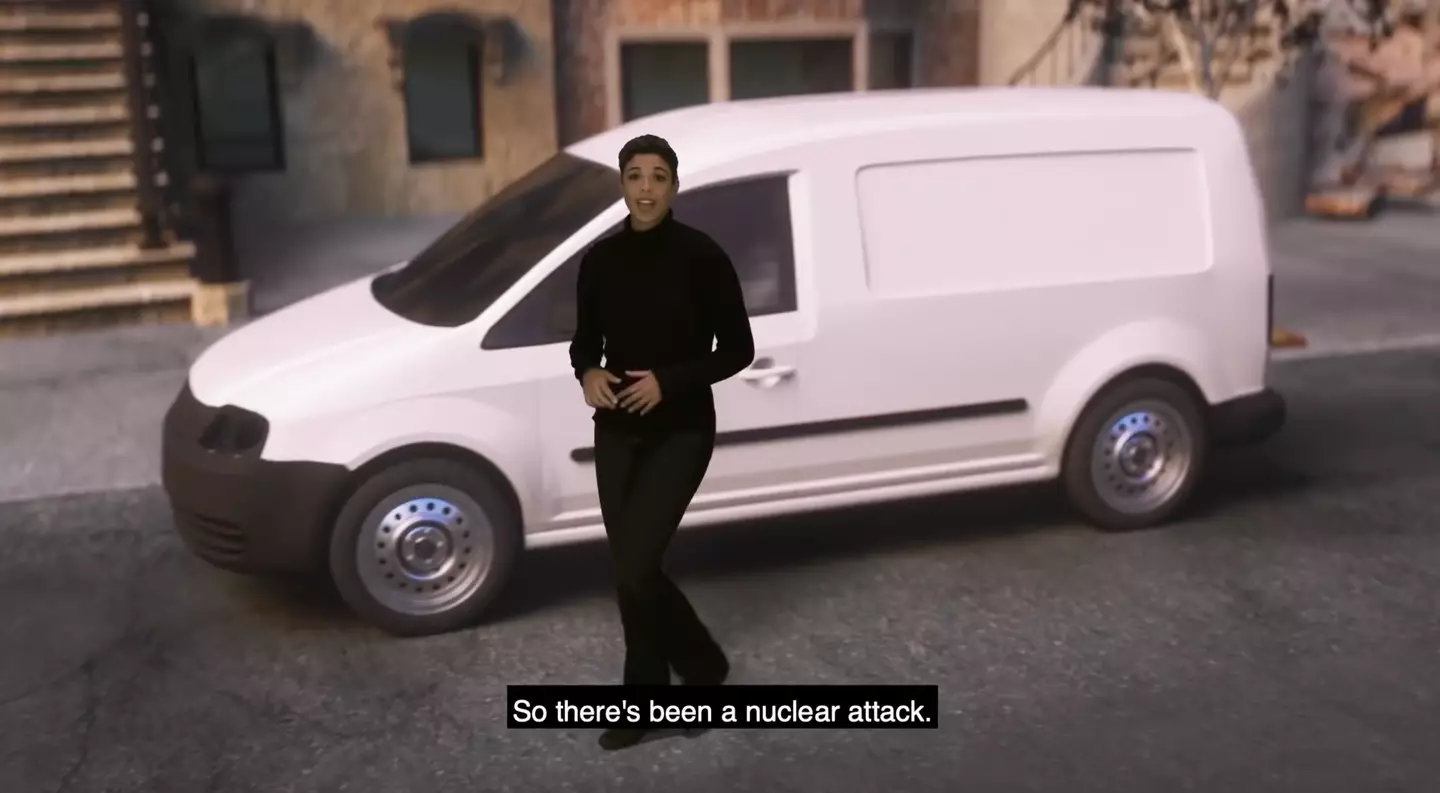 The PSA warns New Yorkers what to do in a nuclear attack.