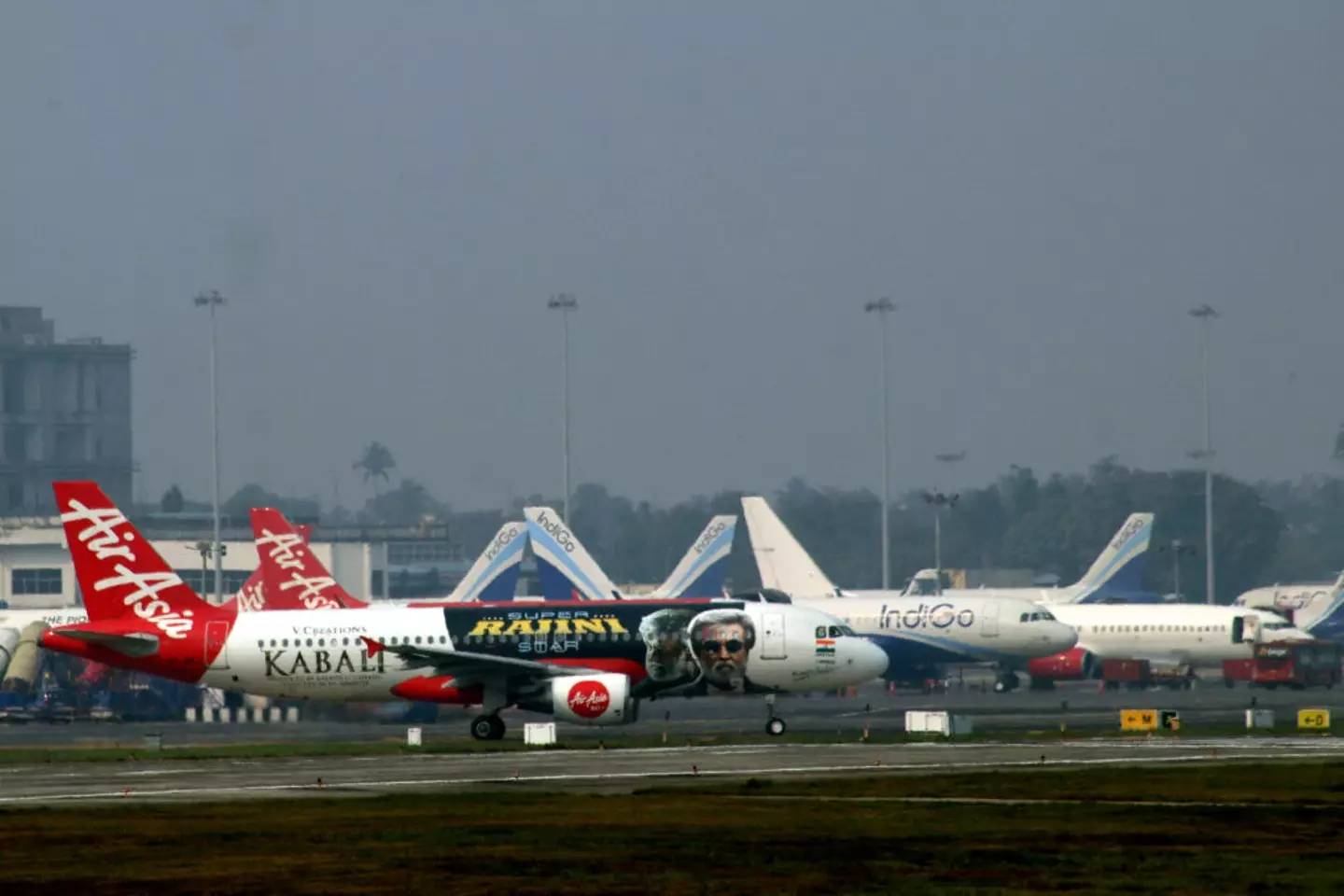 The aircraft had been parked on the airfield at Netaji Subhash Chandra Bose International Airport, in Kolkata, for the last 13 years (Debajyoti Chakraborty/NurPhoto via Getty Images)