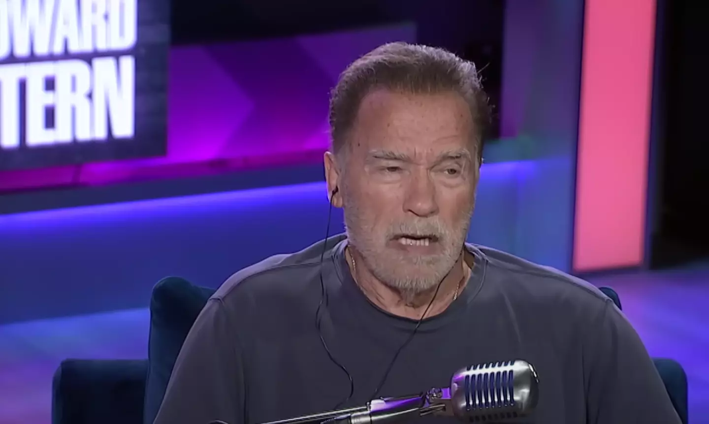 Schwarzenegger has found it difficult to accept the changes his body has gone through as he ages.