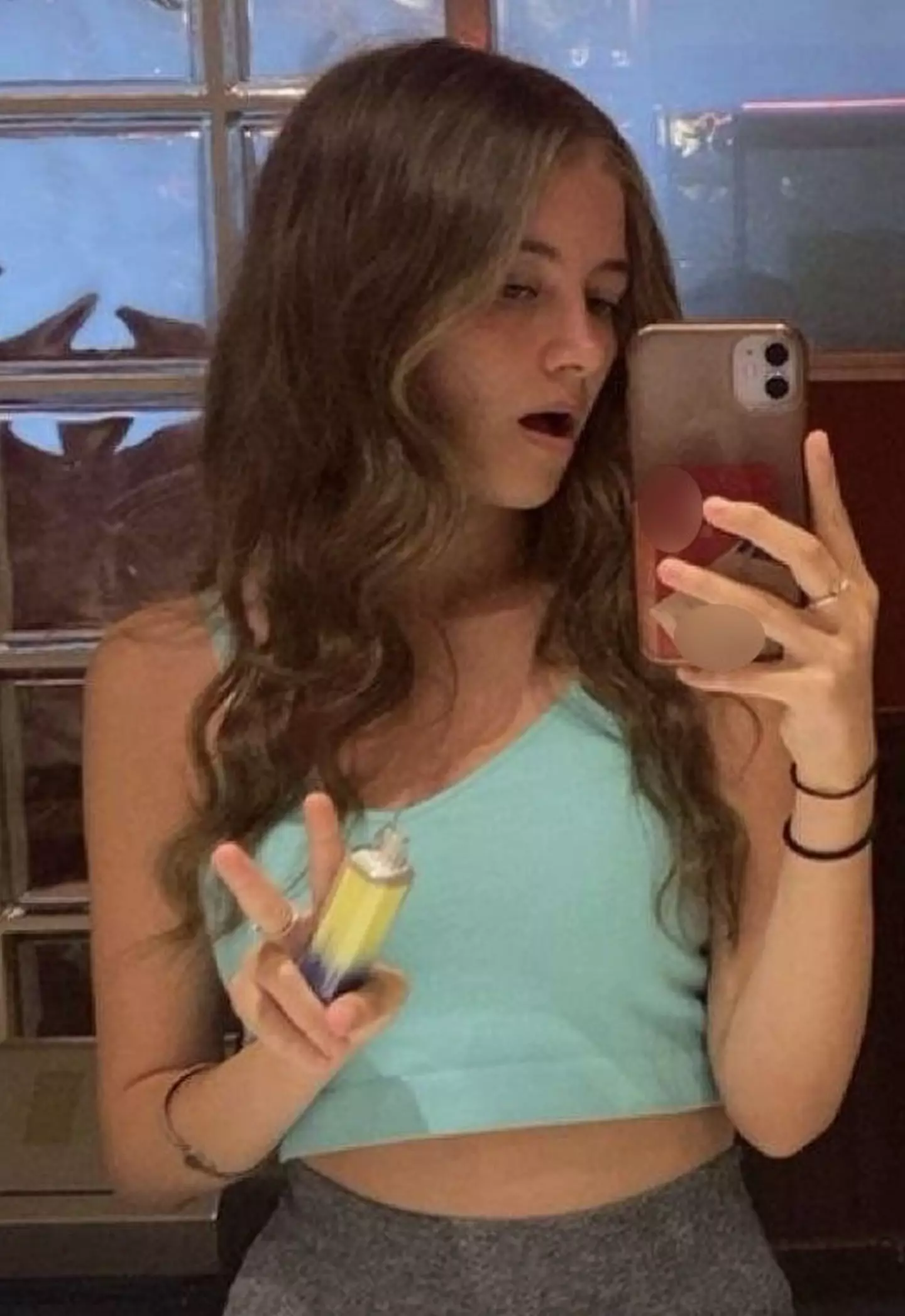 Kyla Blight had been vaping since she was 15. (Kennedy News and Media)