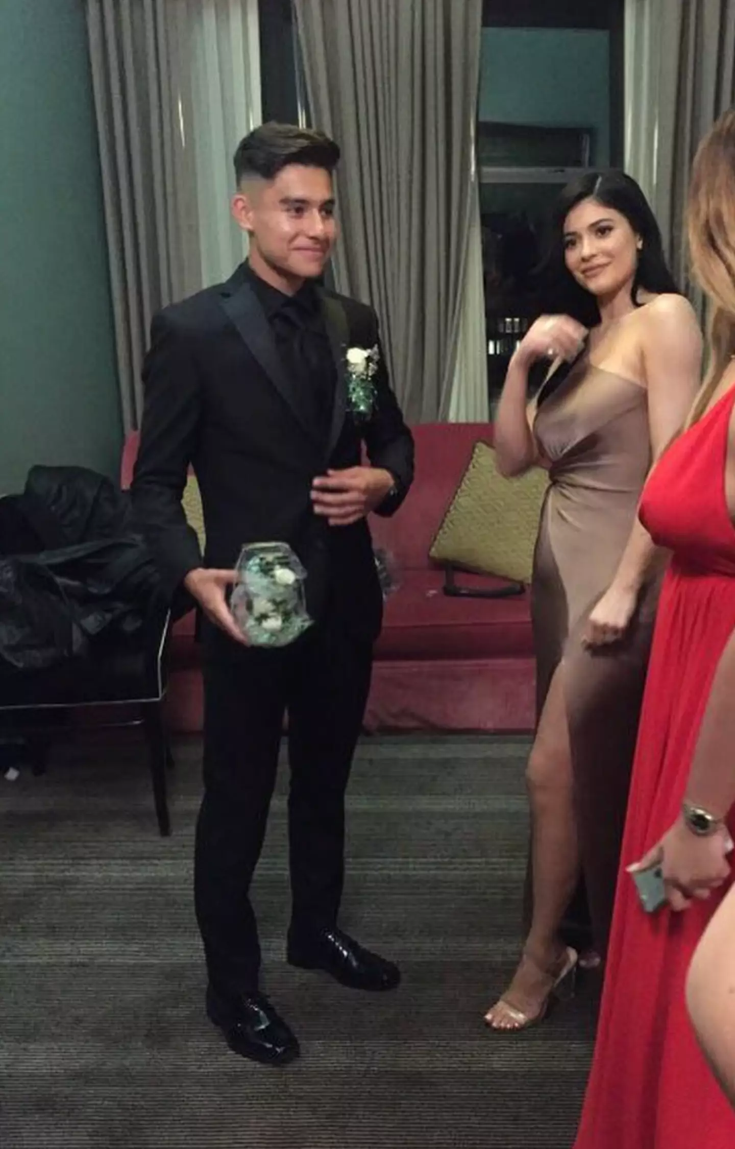 Jenner agreed to go to prom with Ochoa after he was turned down by a girl at school (HULU)