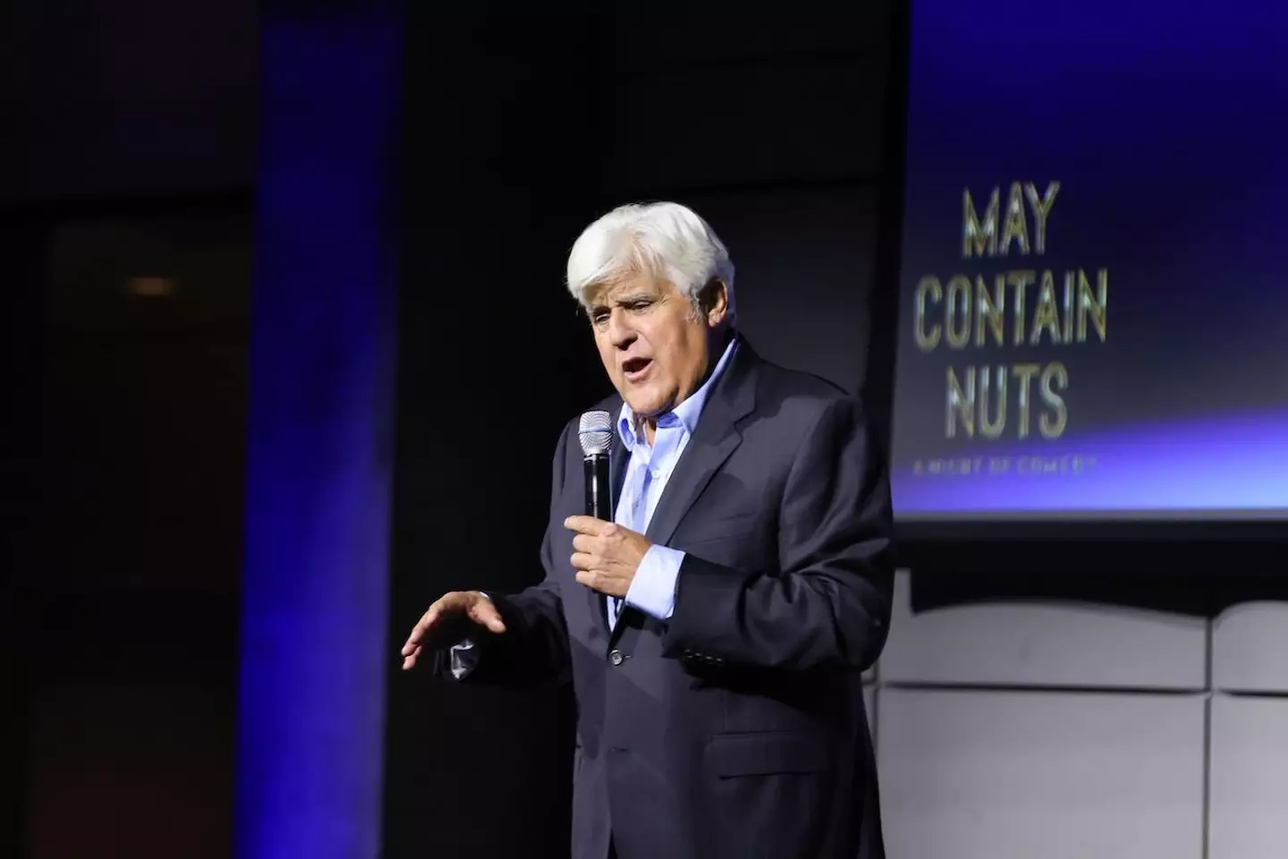 Leno pictured before the accident in October 2022.