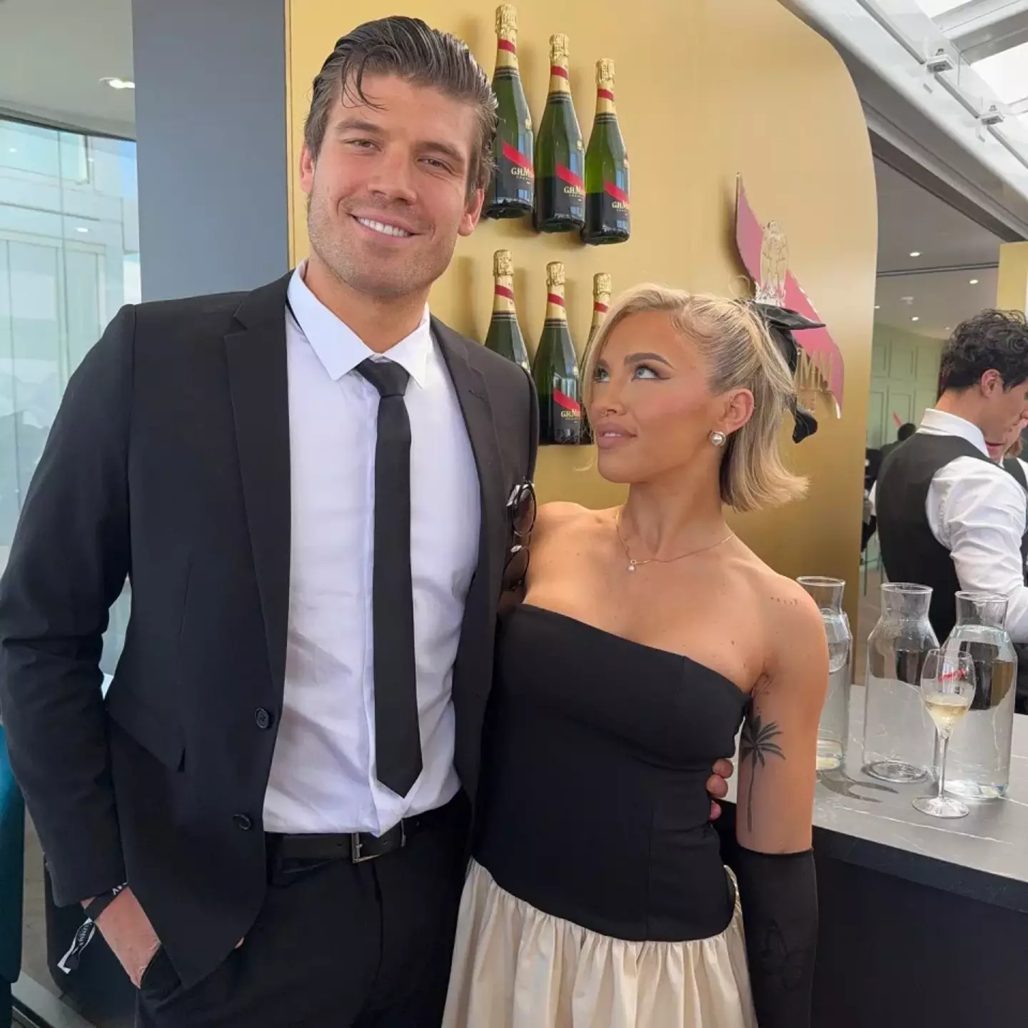 The couple announced their engagement last year. (Instagram/@mattzukowski)