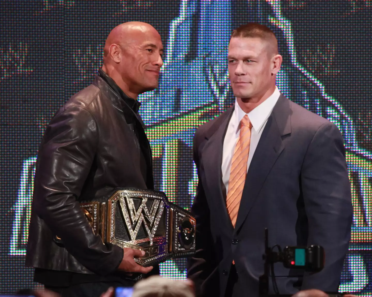 John Cena and The Rock have certainly had some beef over the years.