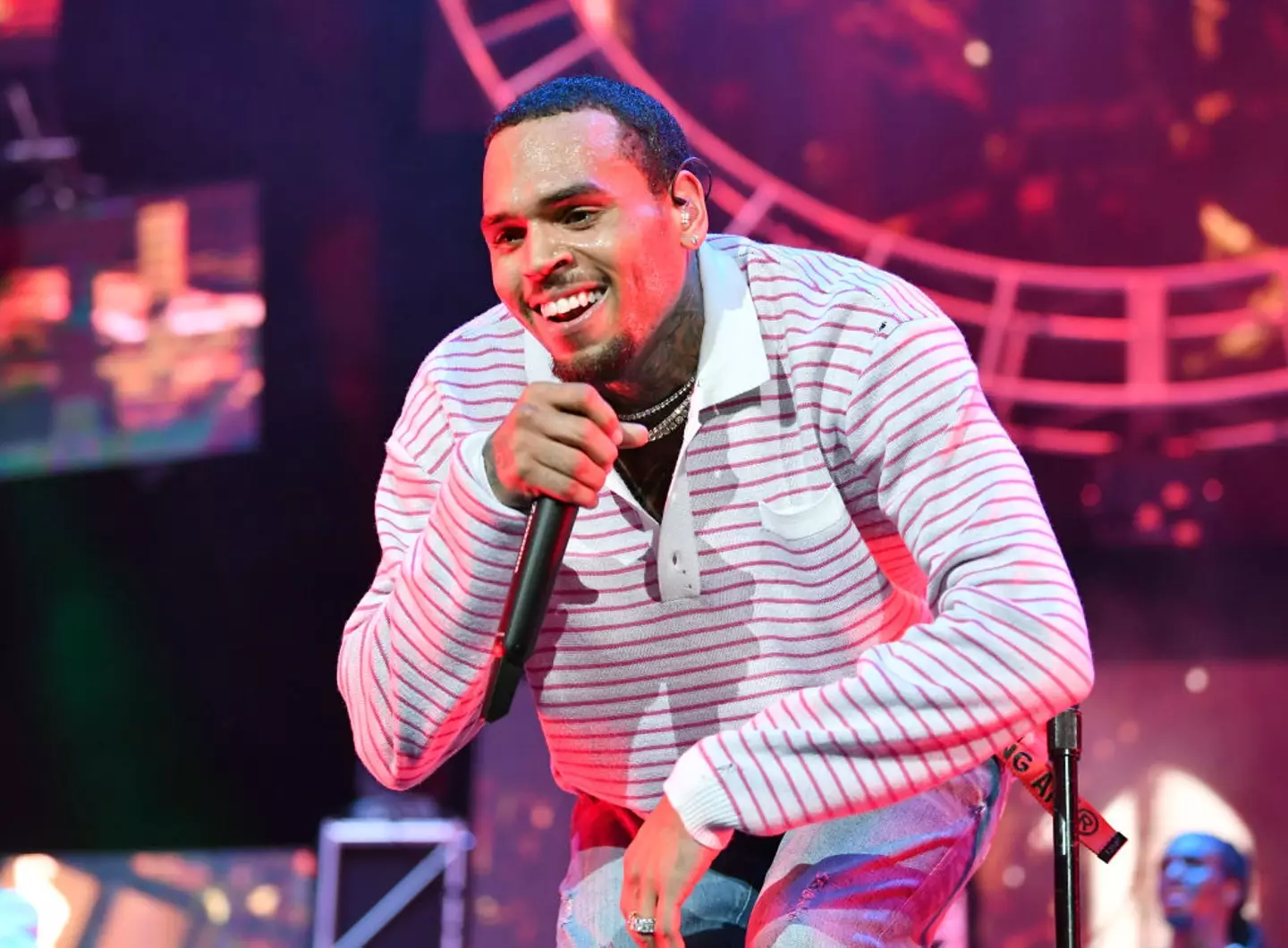 Chris Brown has denied the allegations against him (Earl Gibson III/Getty Images for BET)