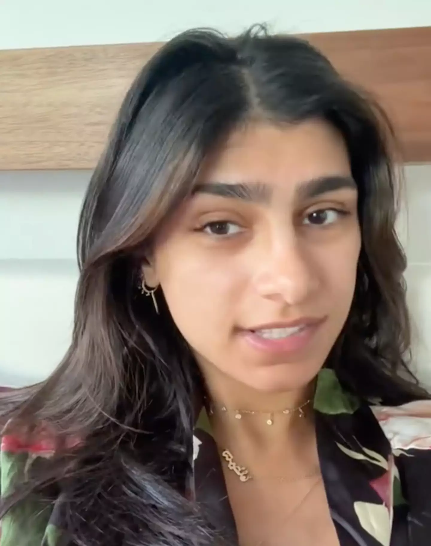 Mia Khalifa responds to the backlash.