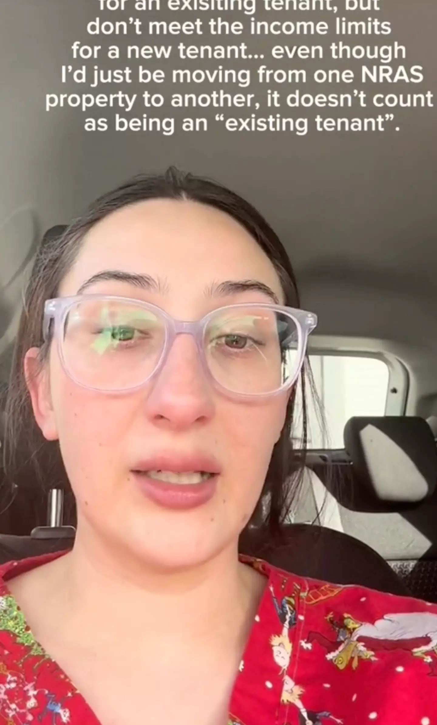 Mom Jakki Brooking can no longer afford her rent after it was more than doubled by her landlord. Dredit: TikTok/@jakkibrooking
