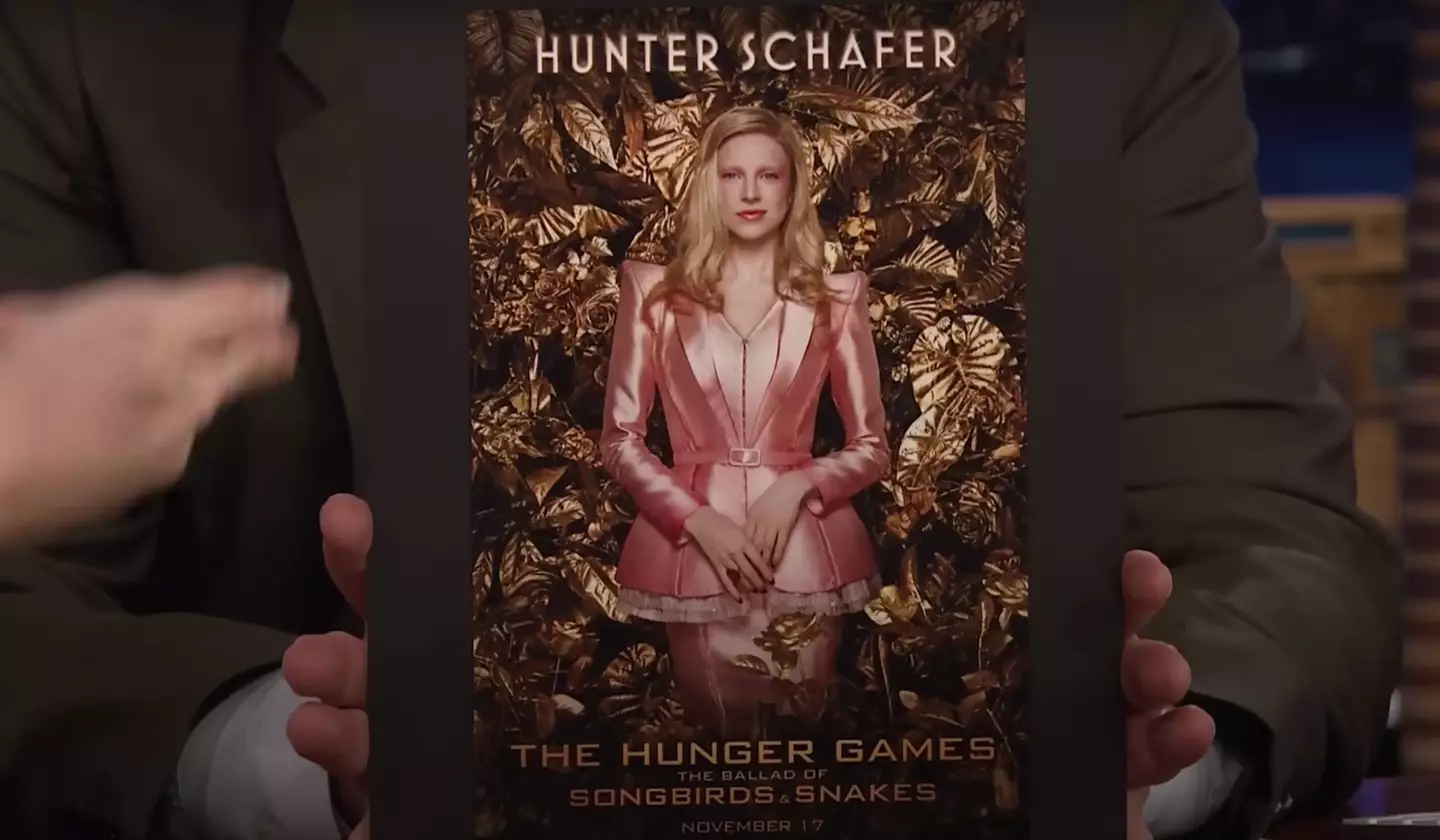 Fallon congratulated the actor on her role.