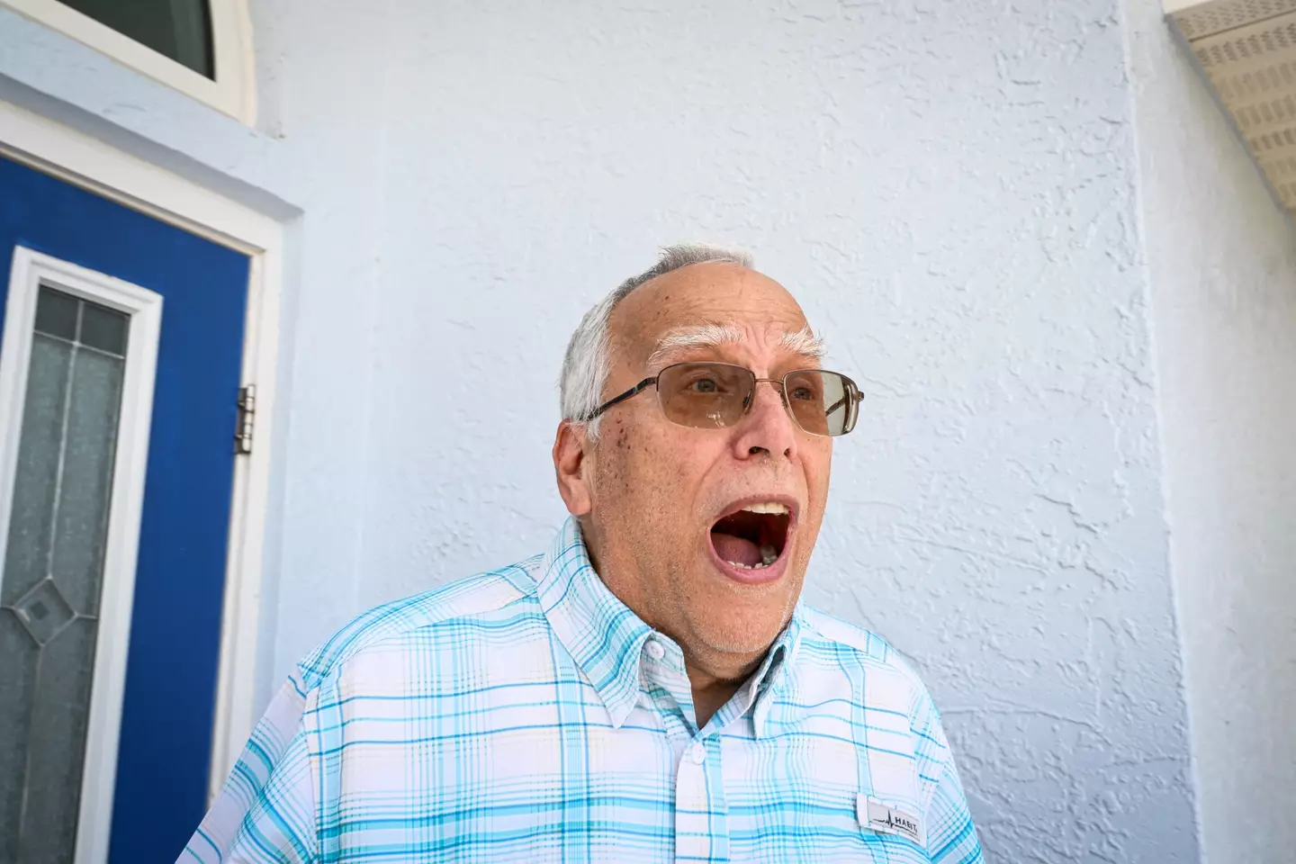Louis Prevost has shared his excitement for his little brother being the new pope (CHANDAN KHANNA/AFP via Getty Images)
