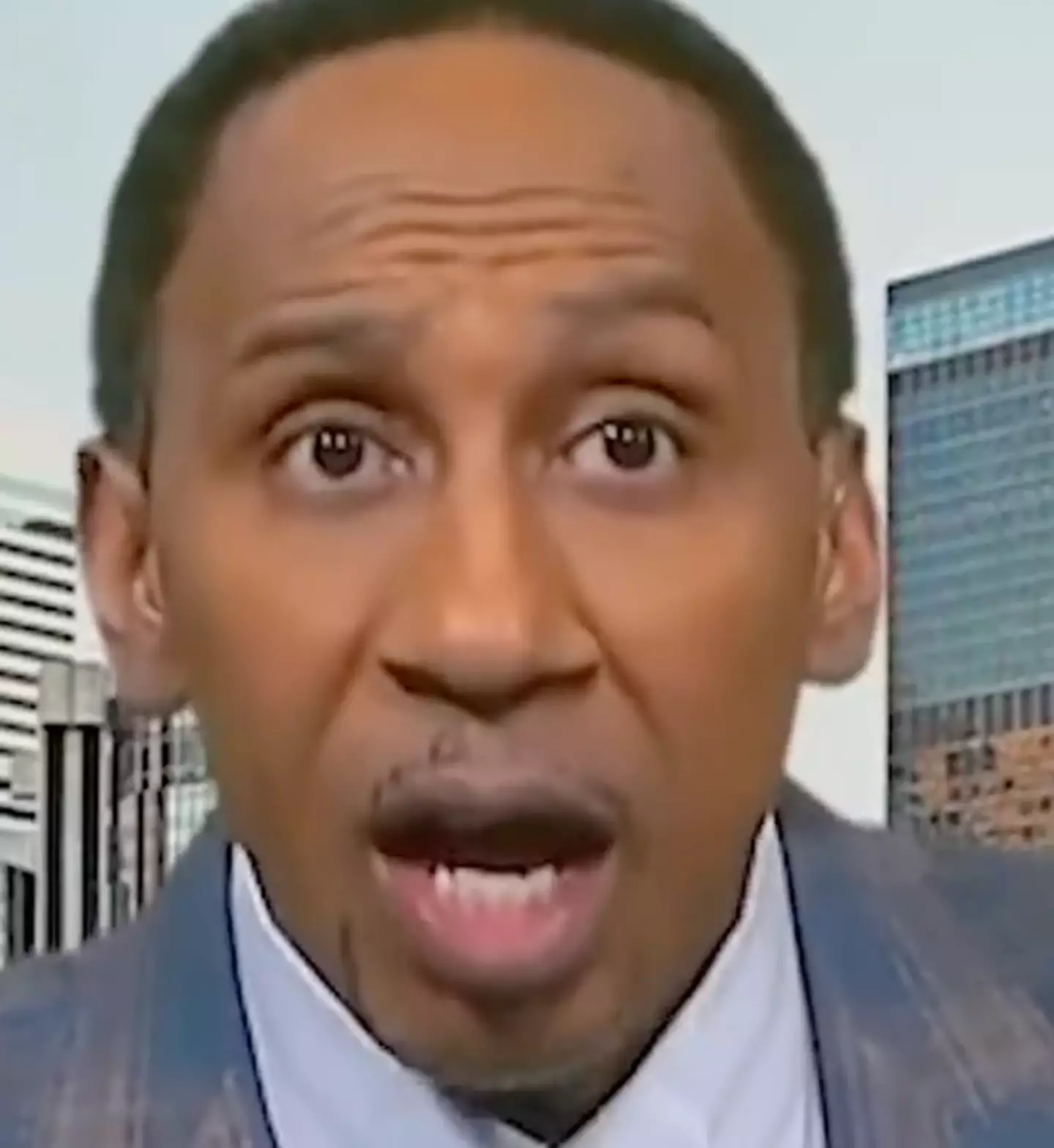 Stephen Smith was passionate in his argument.