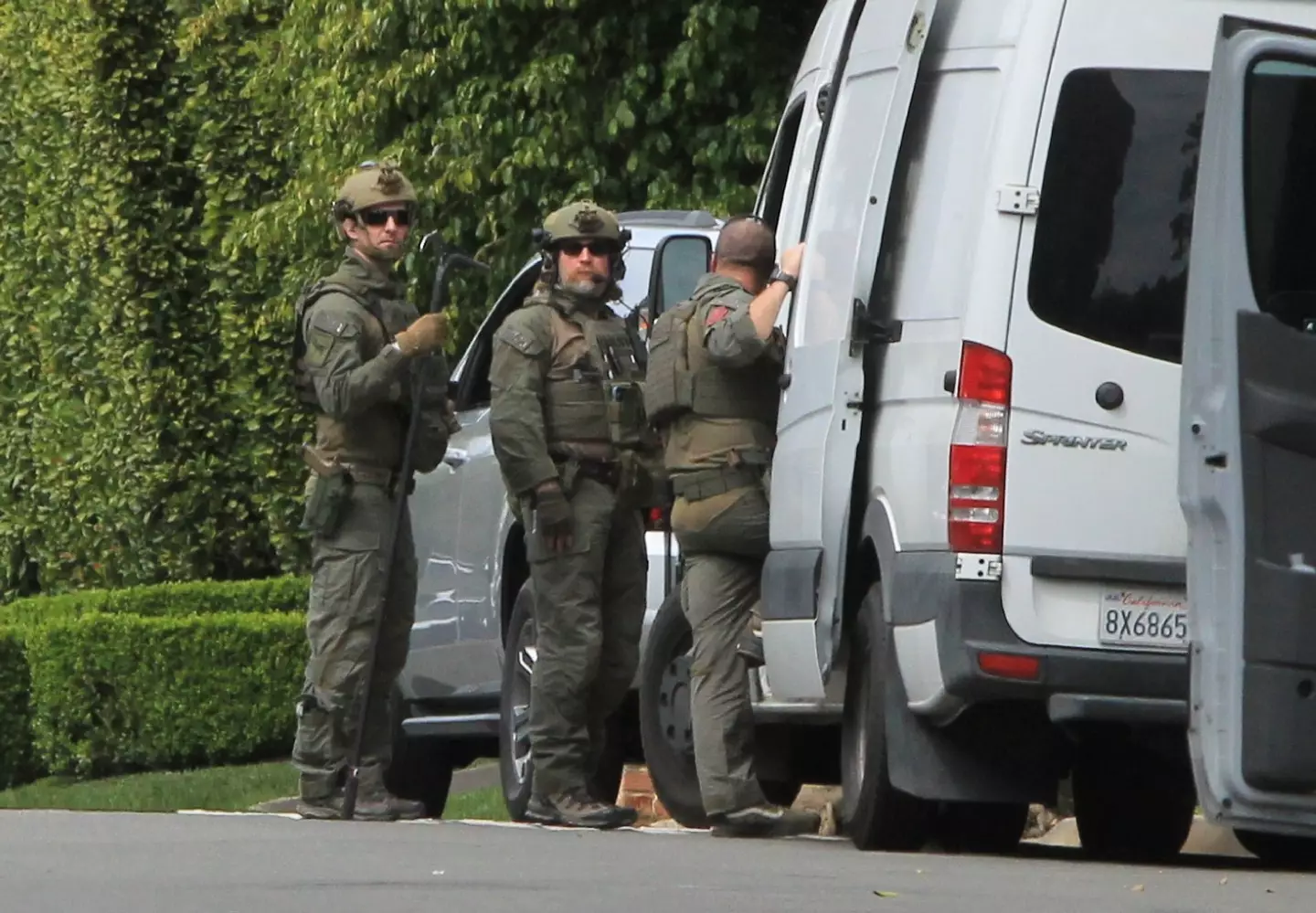 Combs' homes were raided earlier this year (Getty Images/ MEGA/GC Images)