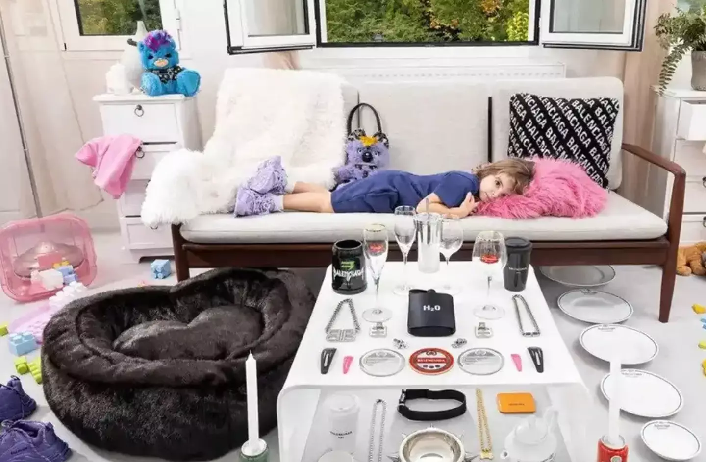 Balenciaga has since removed its campaign.