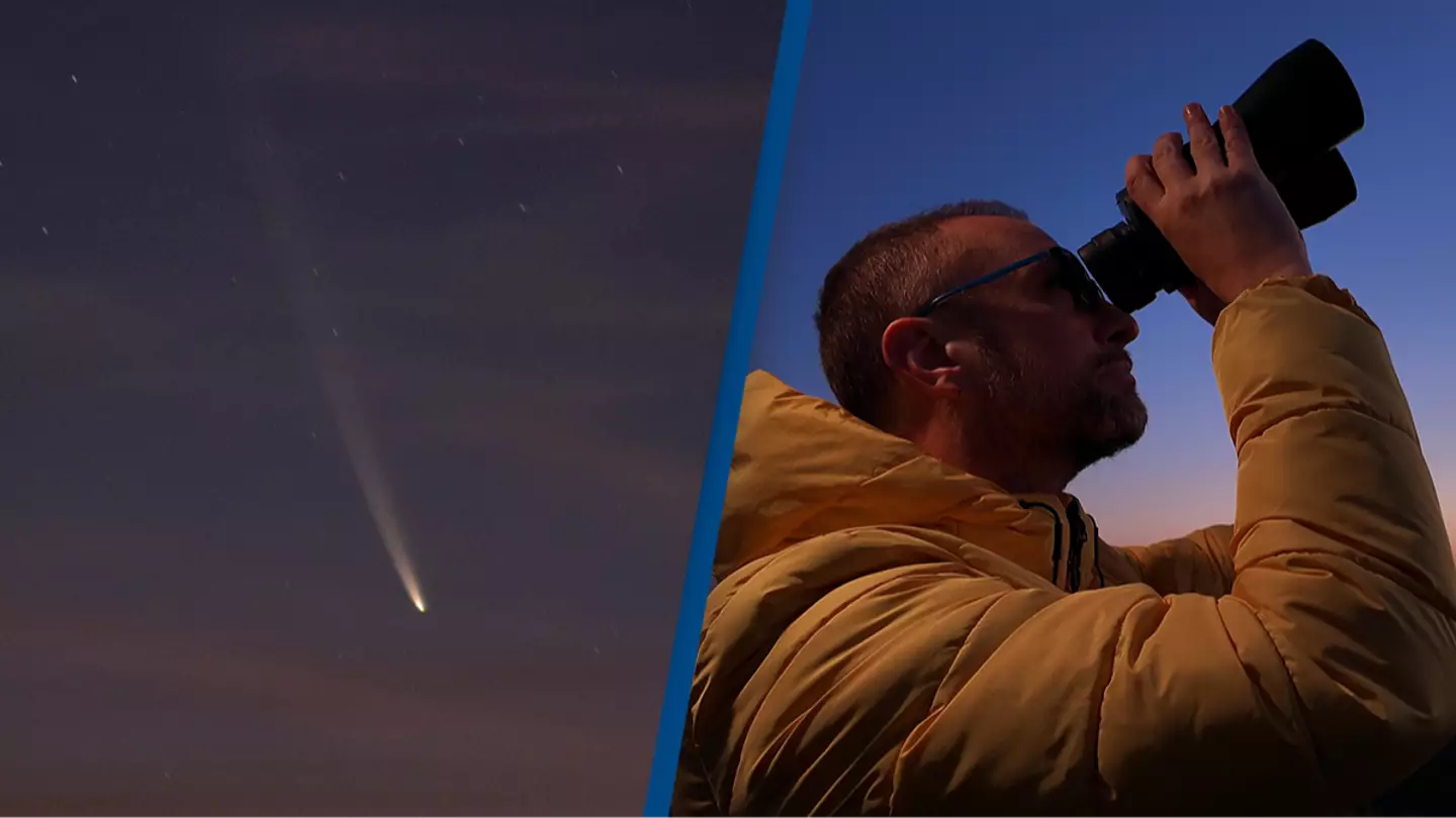 How to watch once-in-a-lifetime comet visible from Earth this month