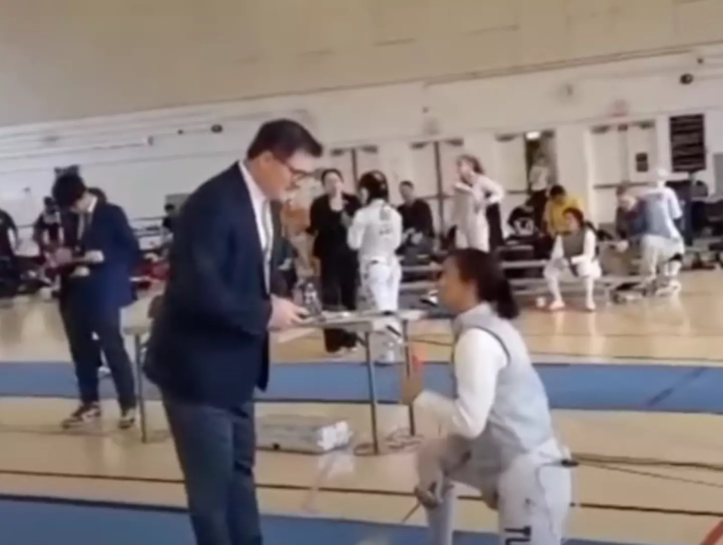 Turner received a black card for refusing to fight an 'eligible' opponent (X/@icons_women)