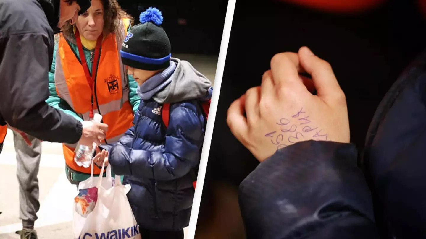 11-Year-Old Boy Crosses Ukraine Border Alone With Few Possessions And Phone Number