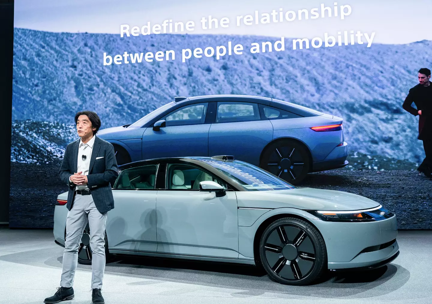 Sony's latest car model is the AFEELA.