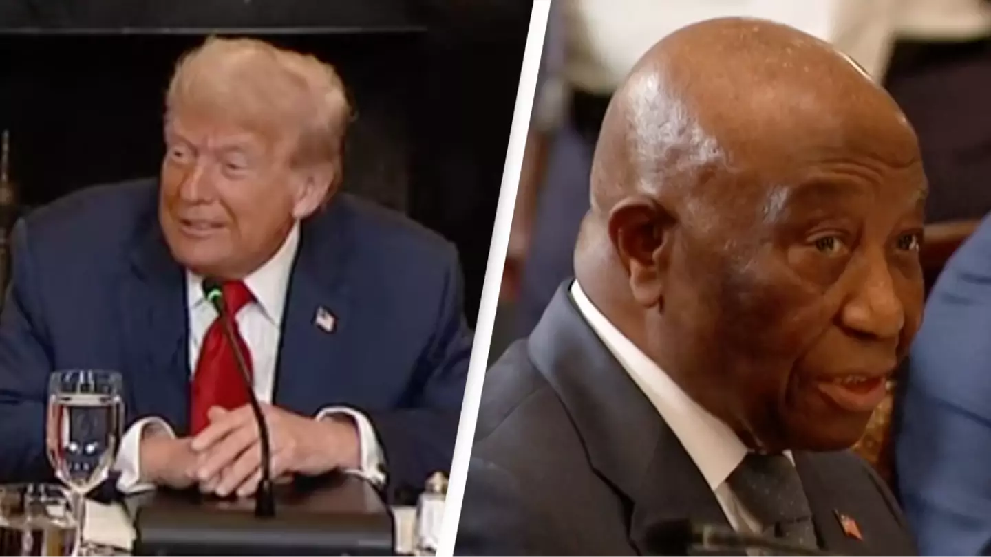 Body language expert breaks down Liberian president's reaction to Trump's 'idiotic' comment about his English
