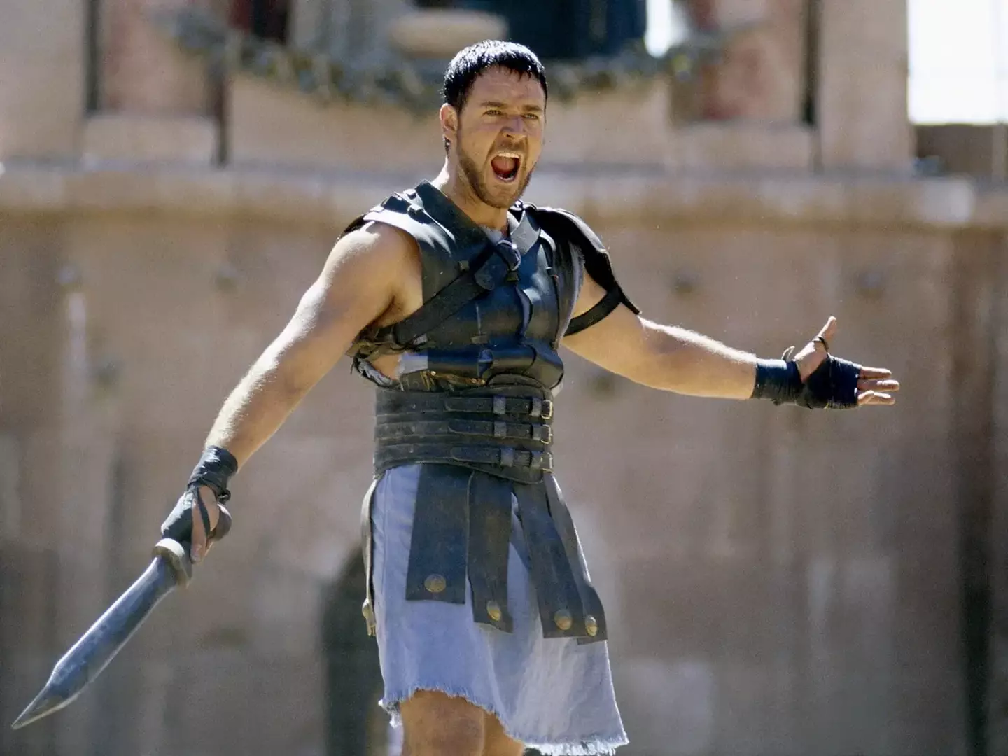 Russell Crowe won an Oscar for his role in Gladiator.