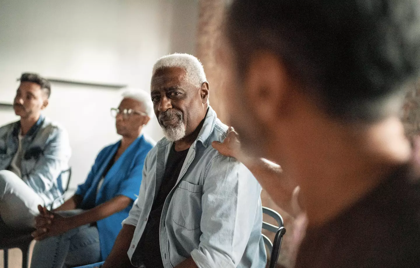 It's important to reach out for support when confronted with grief (Getty Stock Images)