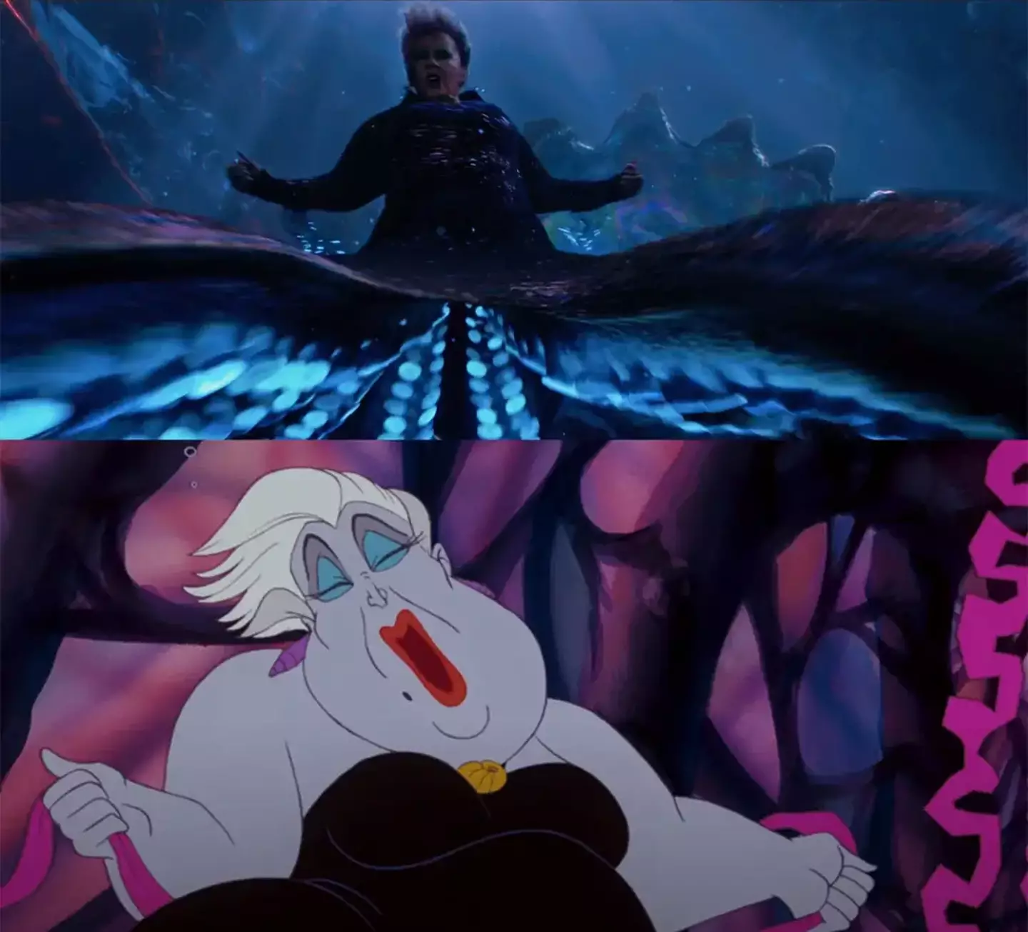 Melissa McCarthy plays villain Ursula in the remake.