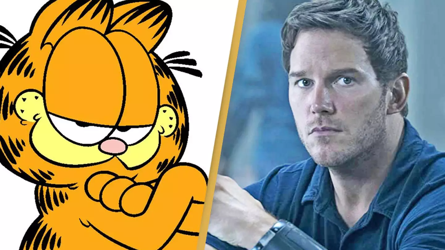 Garfield fans left fuming after Chris Pratt announced as voice of comic book cat