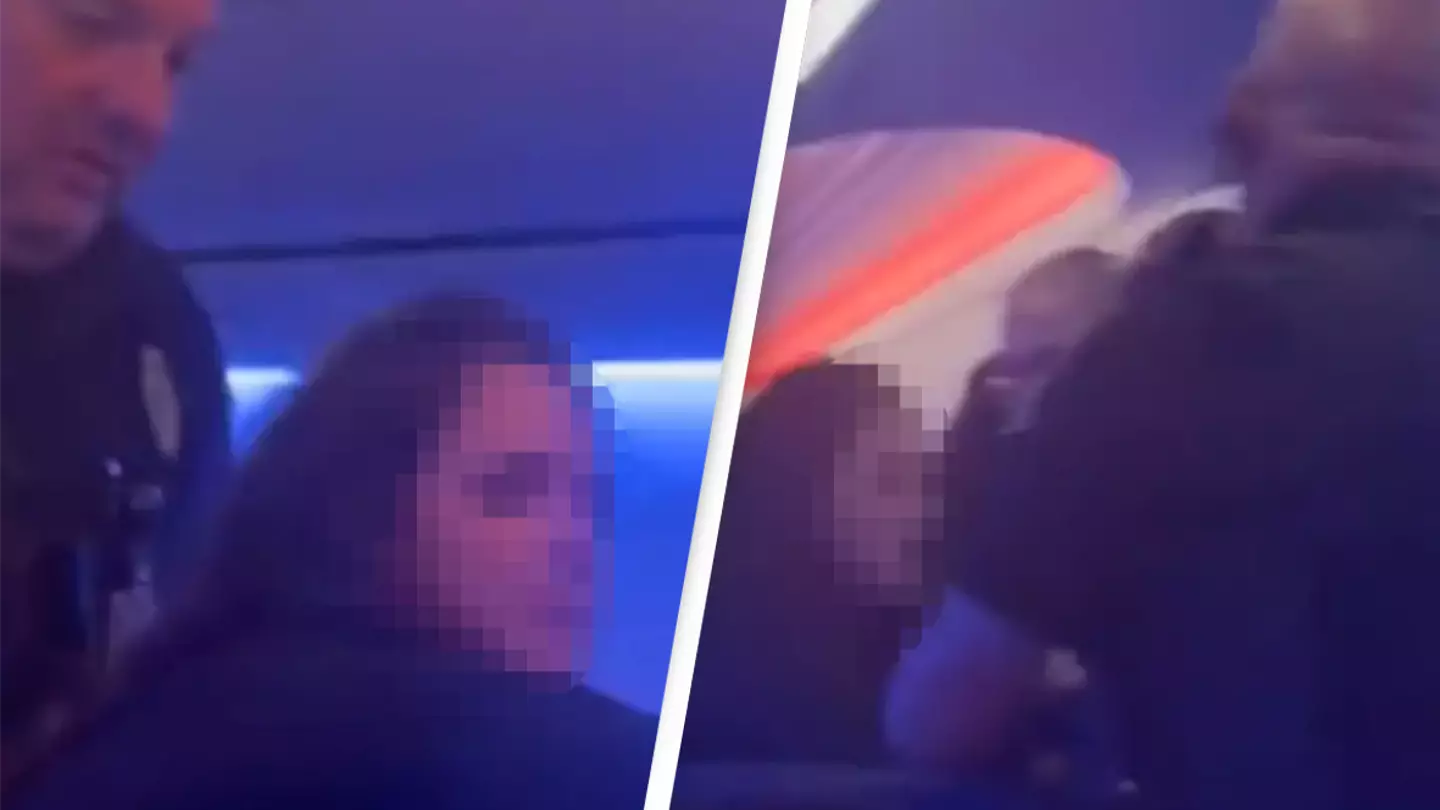 Passenger dragged off airplane as she bites police officer after allegedly being drunk and rowdy