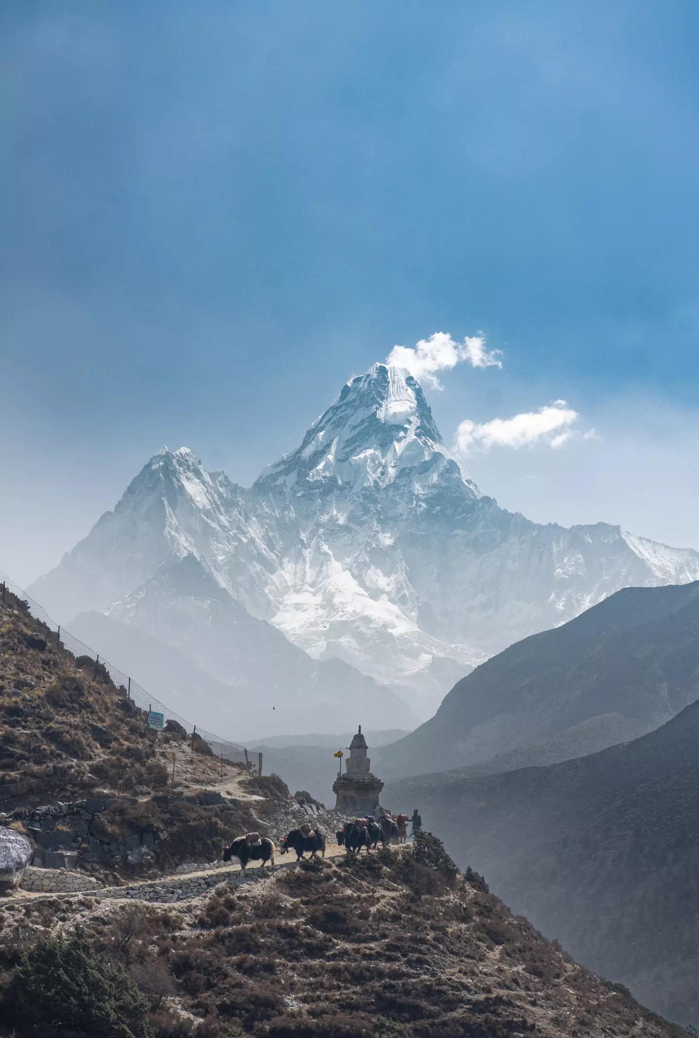 Mount Everest is the tallest mountain in the world at 29,032ft (Getty stock)