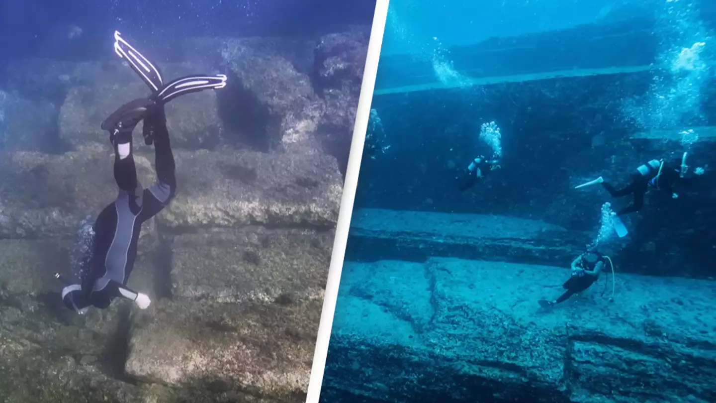 Japan's ancient underwater 'pyramid' remains one of the world’s great mysteries