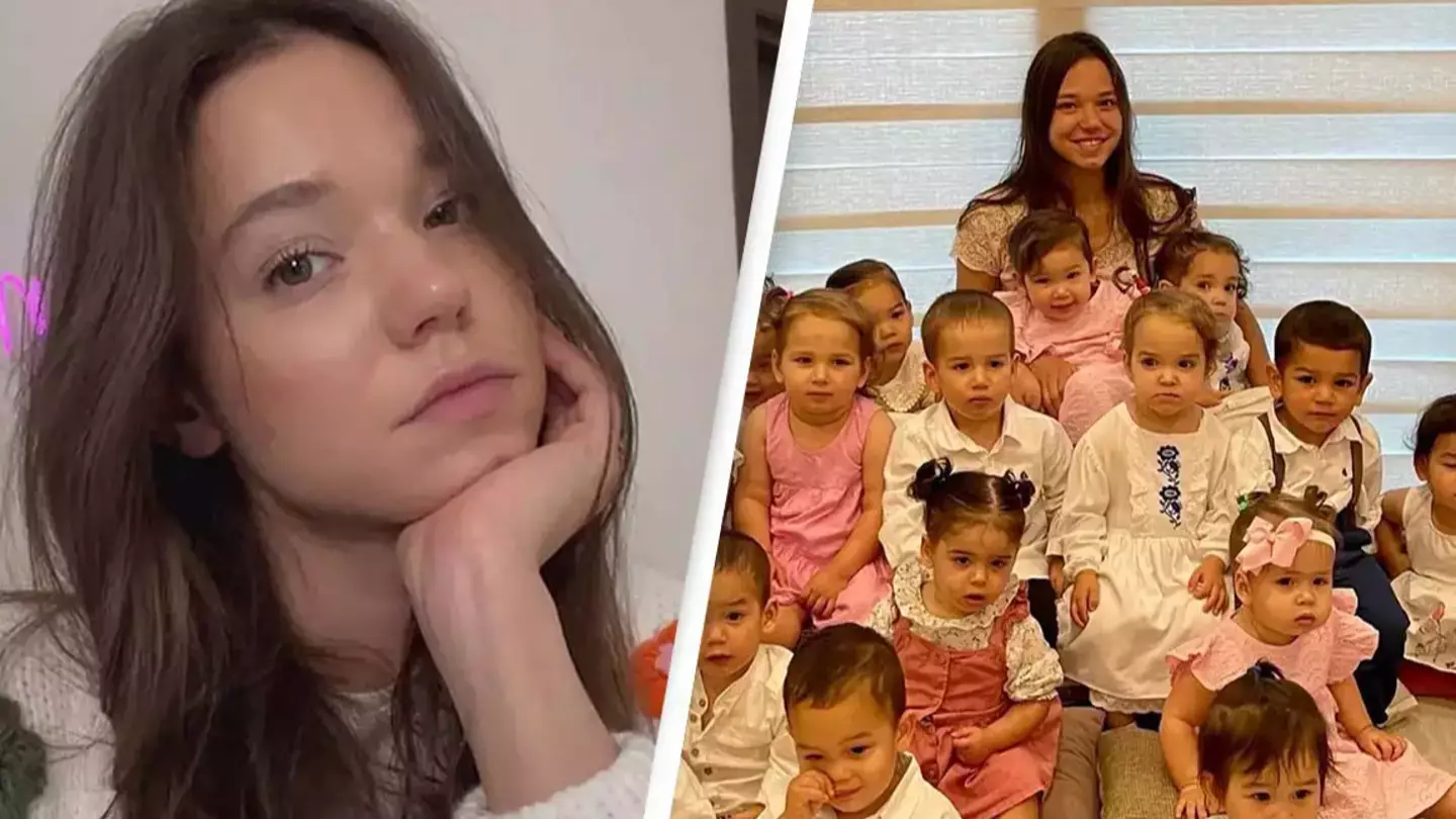 26-year-old mom with 22 biological children says she plans to have over 100 kids
