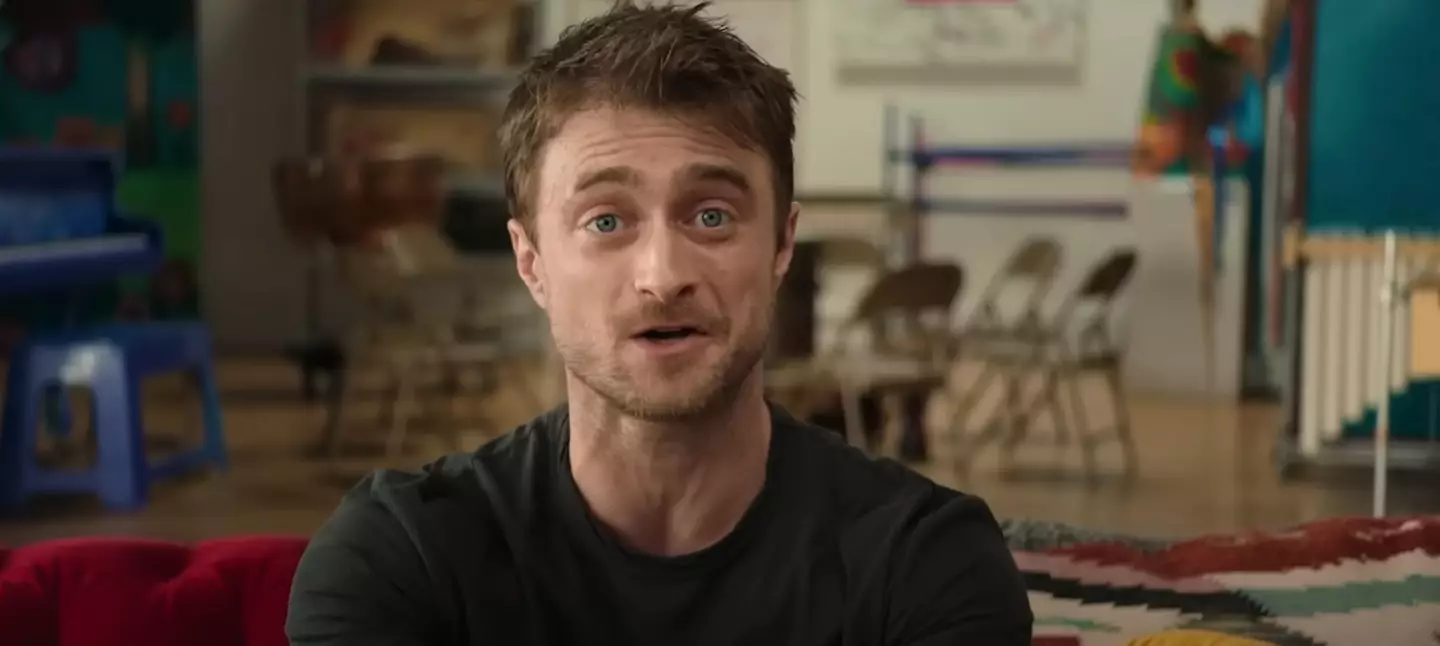 Daniel Radcliffe admitted he has a problem with the word 'ally'.