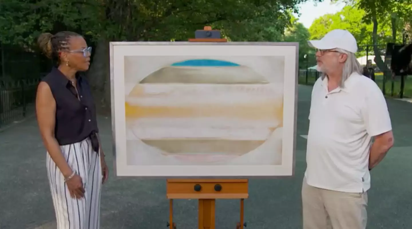 The painting was brought on to Antiques Roadshow (PBS)