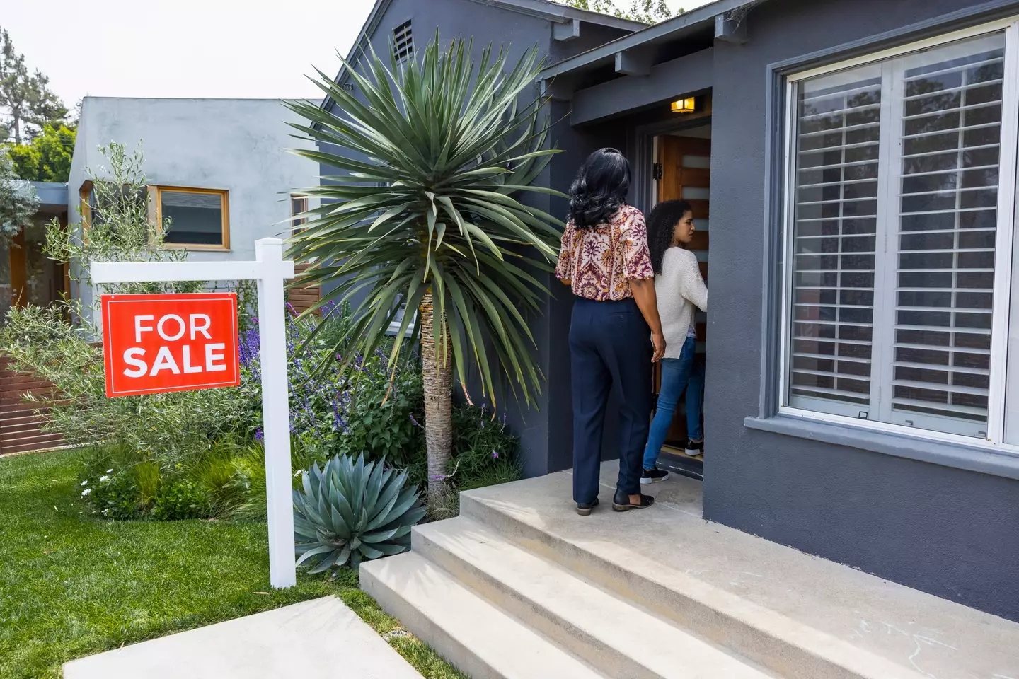 The house was sold about a decade after the couple moved in. (Getty Stock Image)