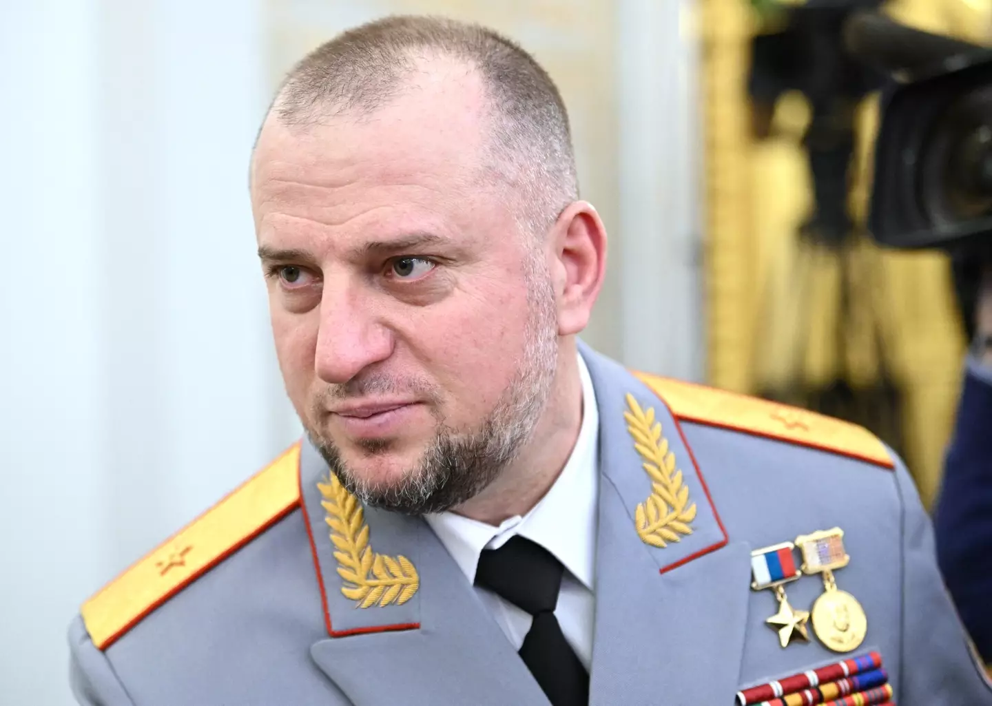 Putin general Apti Alaudinov (SERGEI BOBYLYOV/POOL/AFP via Getty Images)
