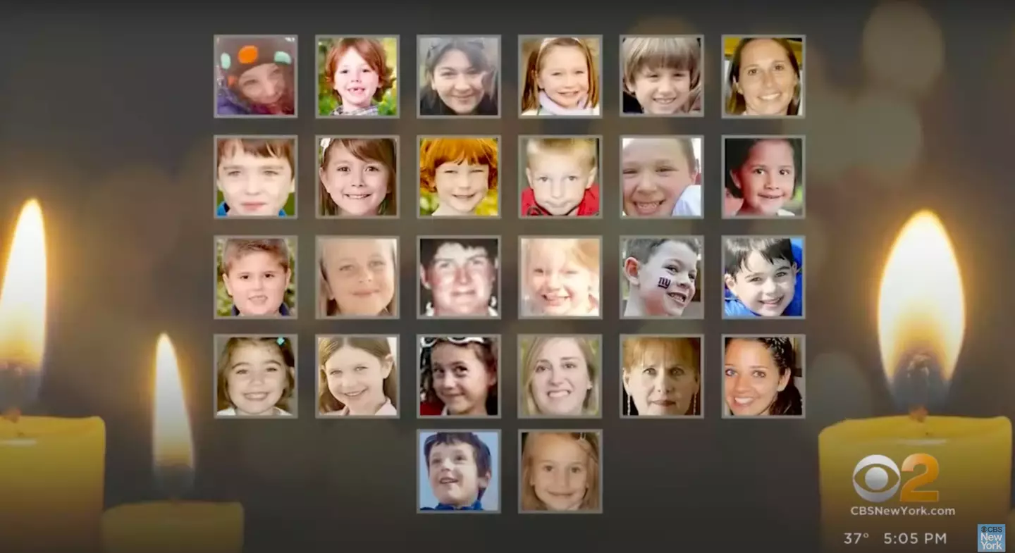 The Sandy Hook shooting victims.