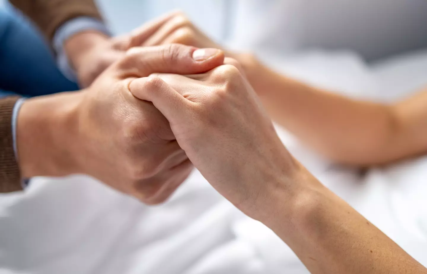 The sound reportedly normally signals your loved one has around a day left to live (Getty Stock Images)