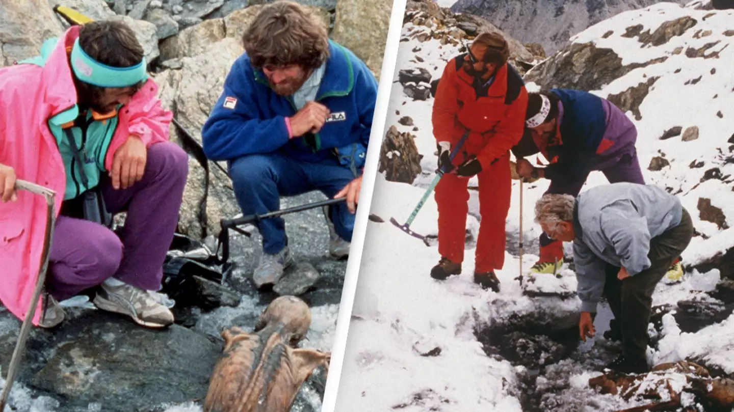 Tourists stumbled across dead body on mountain that turned out to be 5,300-year-old man