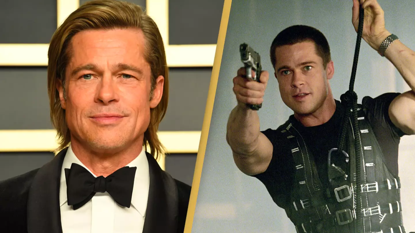 Brad Pitt admits he crashed a wedding party when filming Mr and Mrs Smith