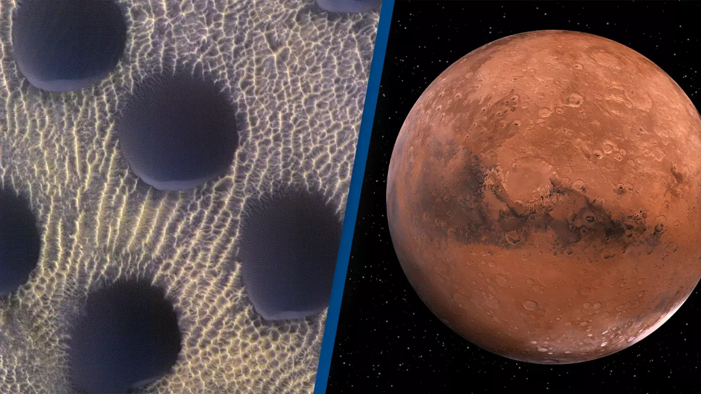NASA has spotted 'unusual' near-perfectly formed circles on Mars