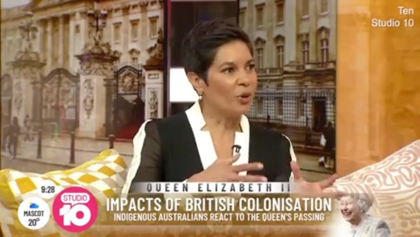 Jacobs asked people to 'listen' to those who don't want to mourn Queen Elizabeth II.