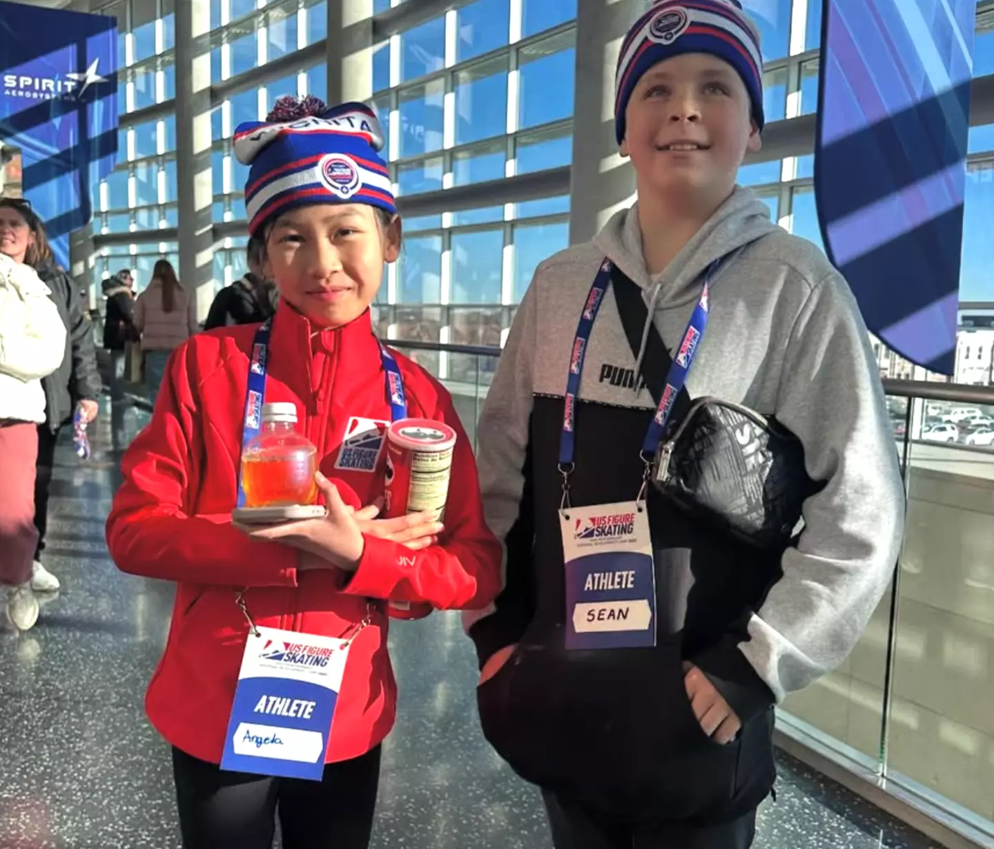 The duo were killed in the crash (angelayangskates/Instagram)