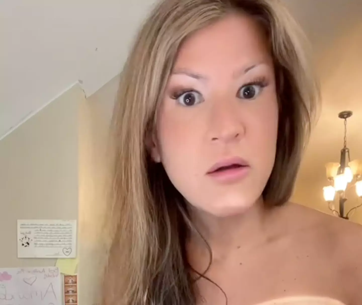 Amanda described going bare foot as a 'hazard' (TikTok/@prison_story)
