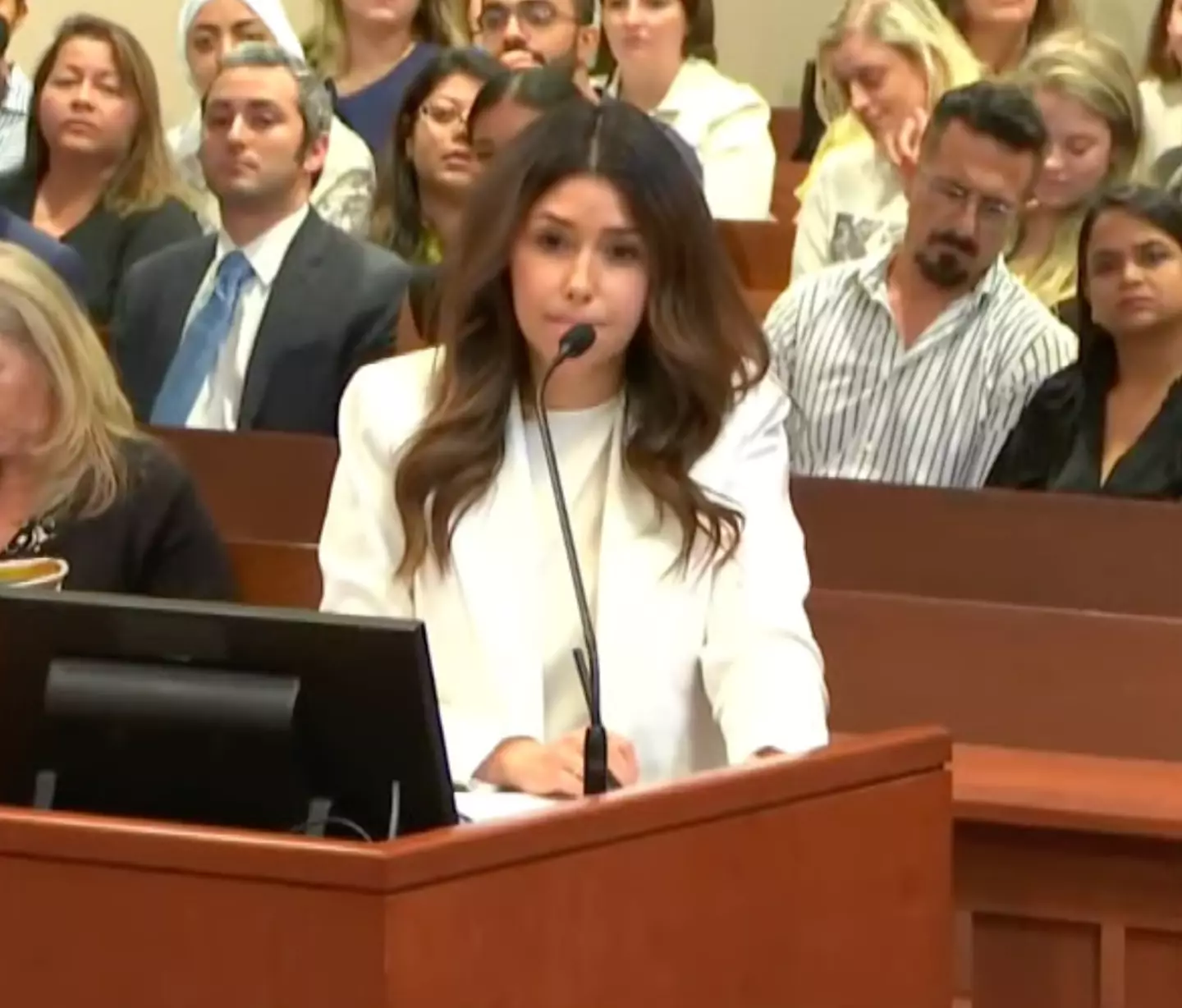 Heard was cross-examined by Camille Vasquez.