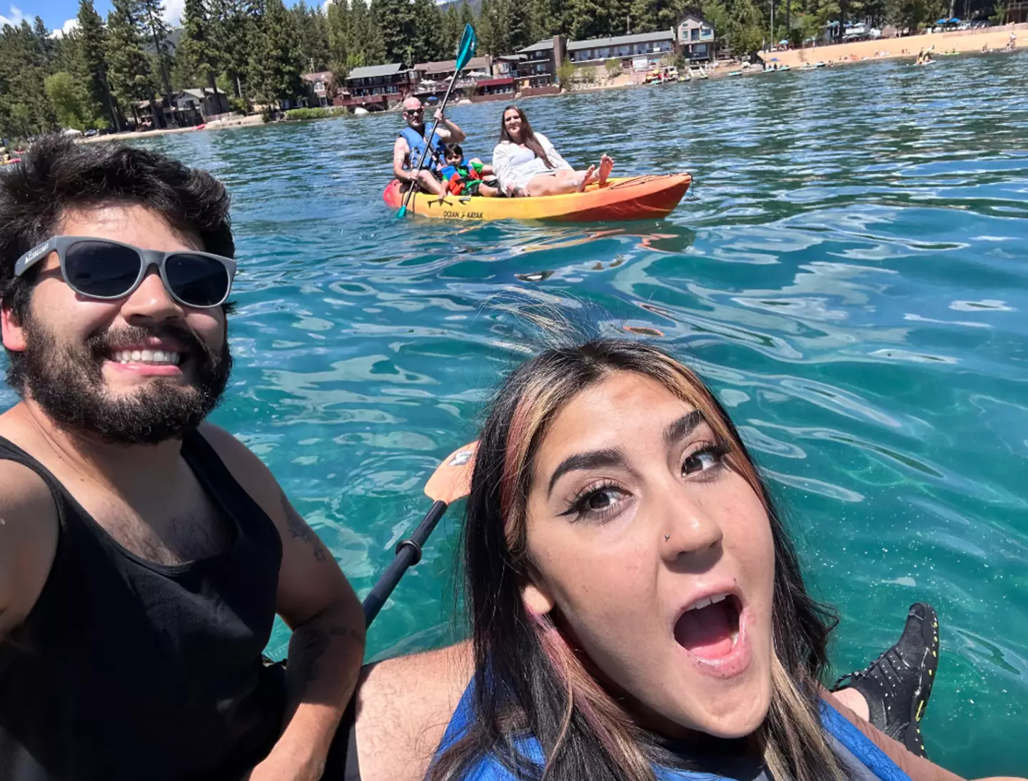 Sean confirmed his family was able to be by Jessica's side when life support was turned off (GoFundMe)