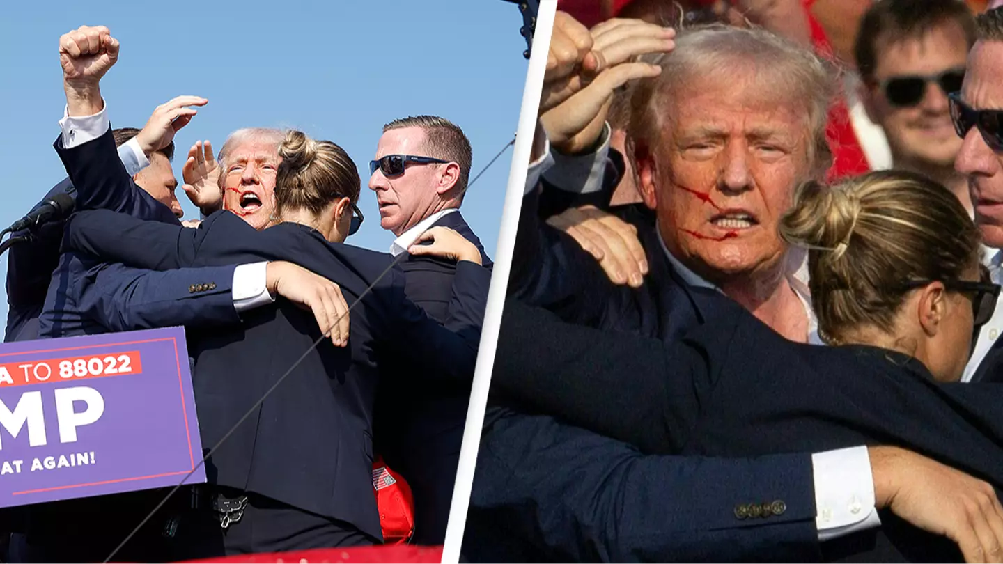 Conspiracy theorists make bold claim that Trump's attempted assassination was 'staged' using 'fake blood'