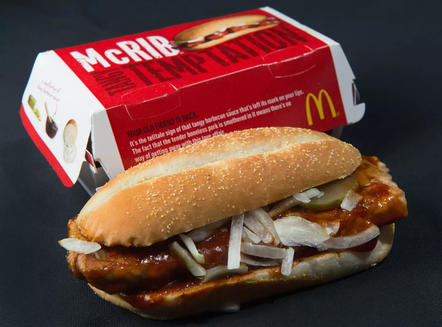 Mike doesn't think the McRib will become a permanent menu item.