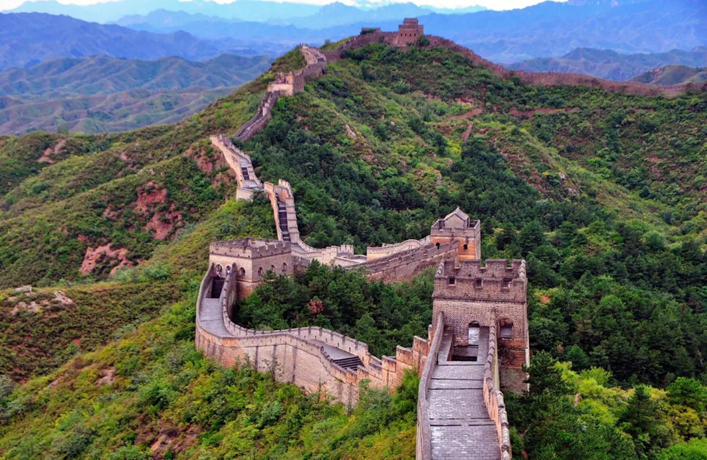 The Great Wall of China is one of the world's most iconic landmarks.