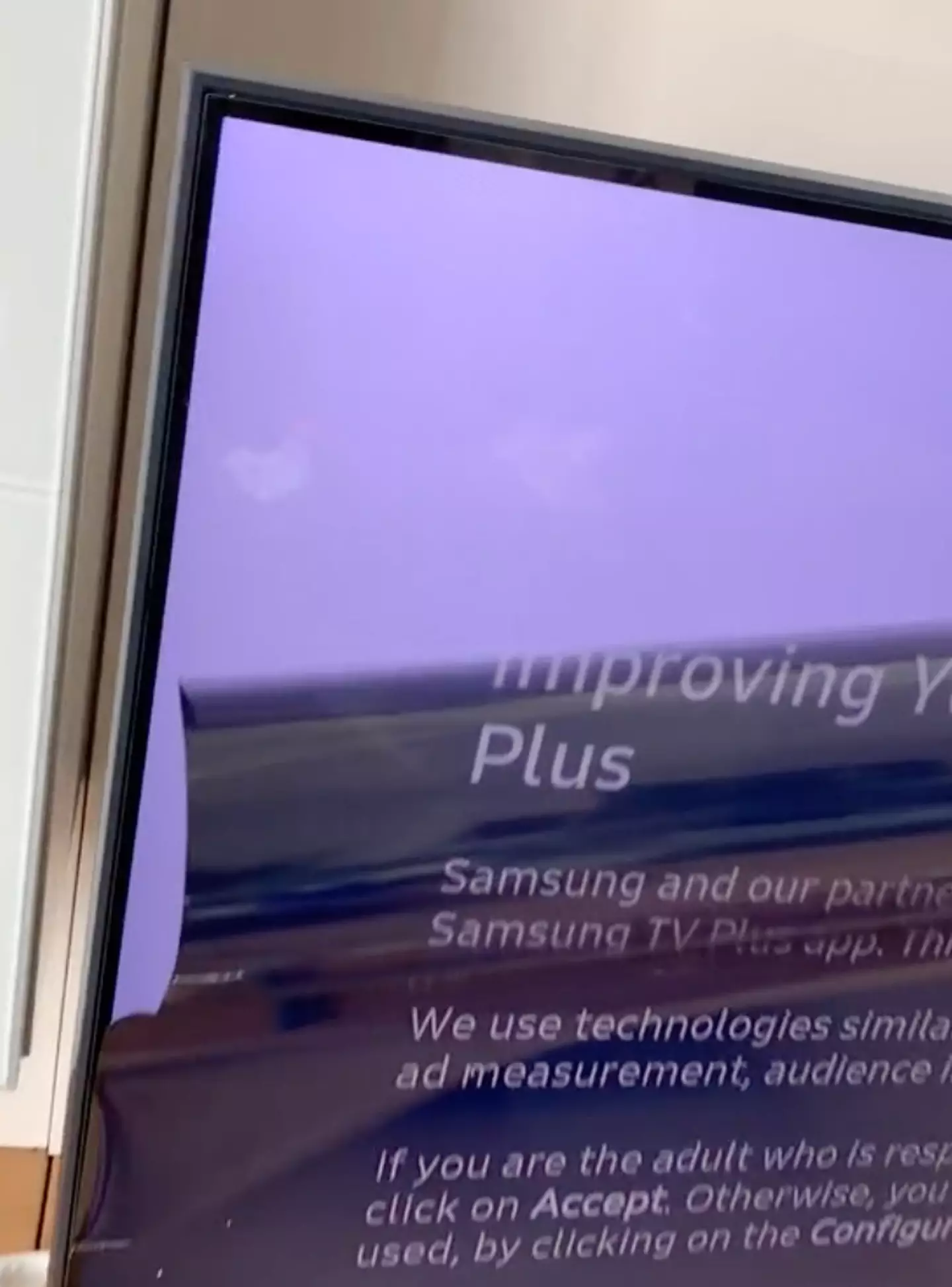 The TikToker's first day in her new house did not go to plan.