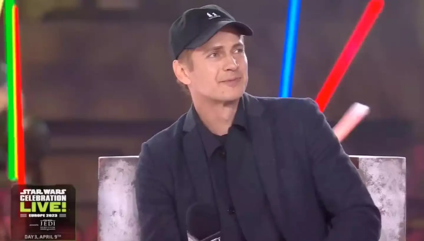 Fans have been reminiscing on Christensen's appearance at Star Wars Celebration earlier this year.